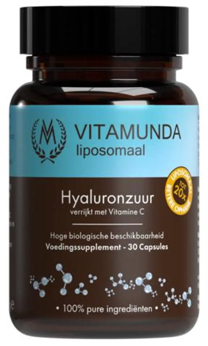 Vitamunda Hyaluronzuur 30 Capsules