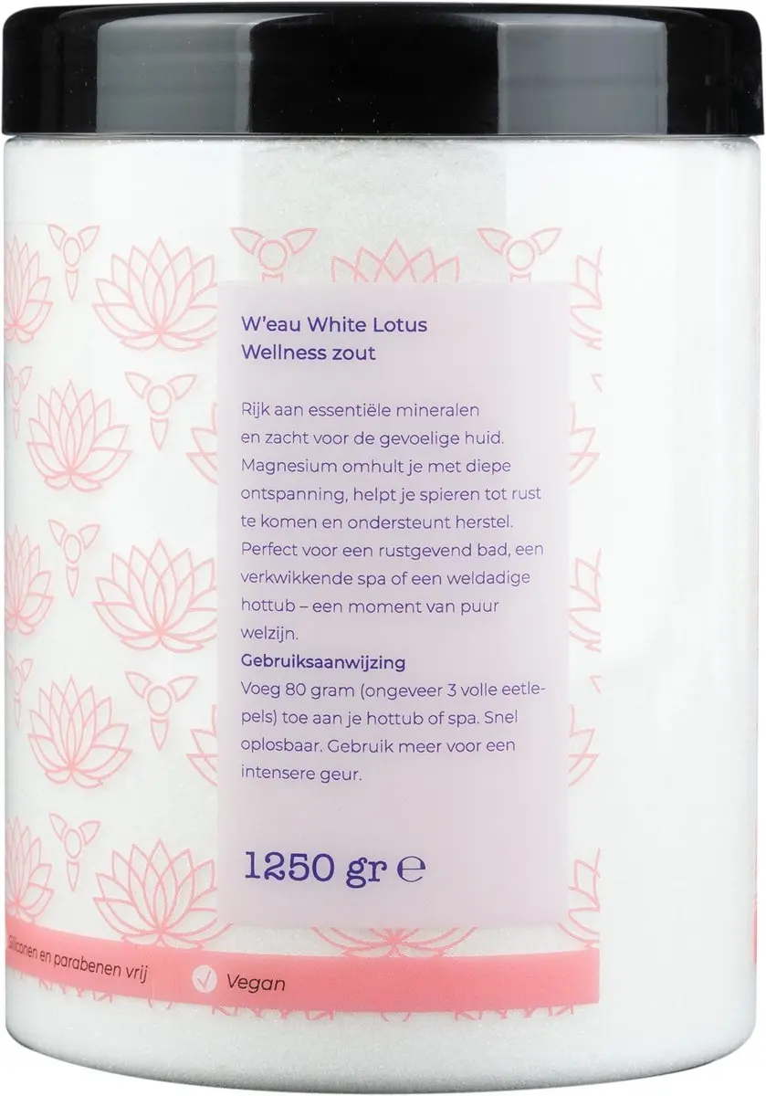 W'eau White Lotus Badzout 1250g