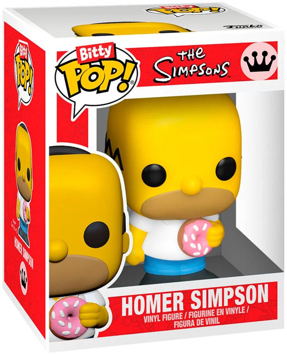 Funko Bitty Pop! The Simpsons Maggie/Homer/Barney - Multicolor