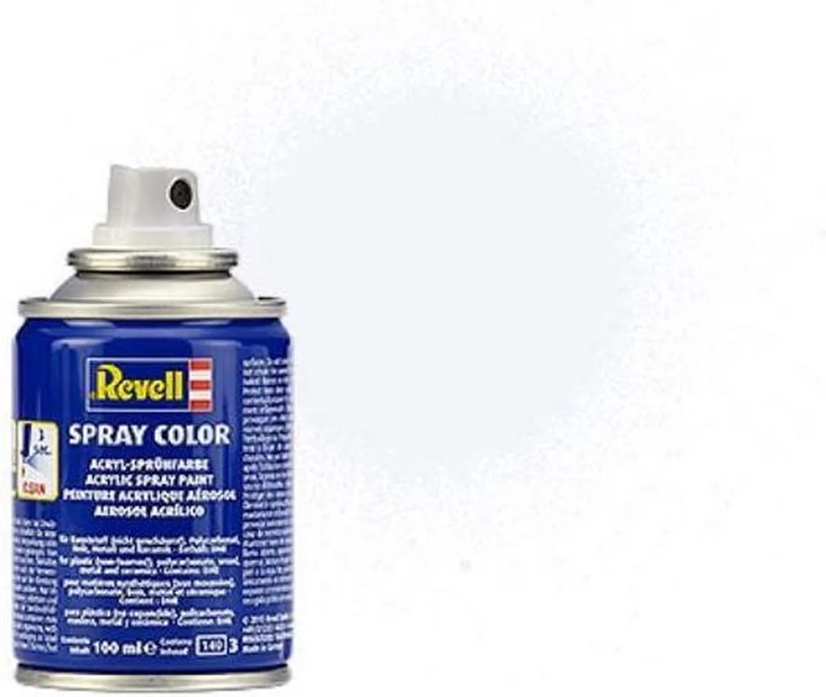Revell Acryl Spray Wit 100ml - Matt