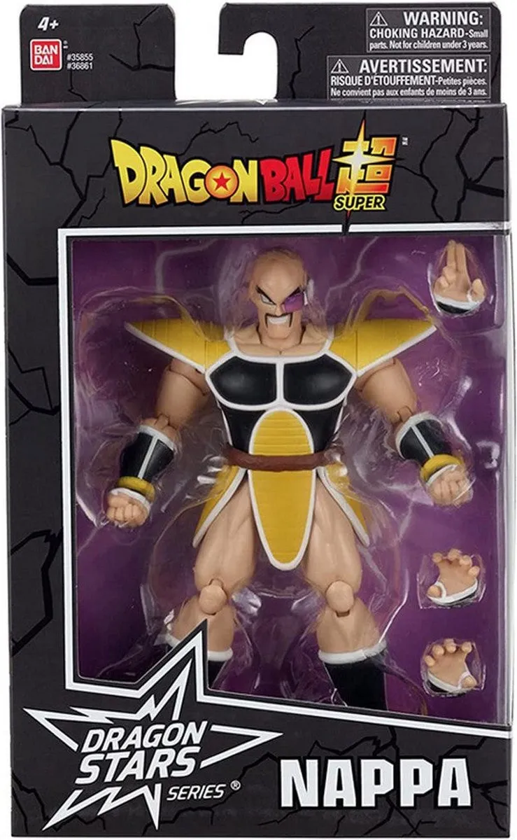 Bandai Namco Dragon Ball Dragon Stars Nappa Actiefiguur 17cm