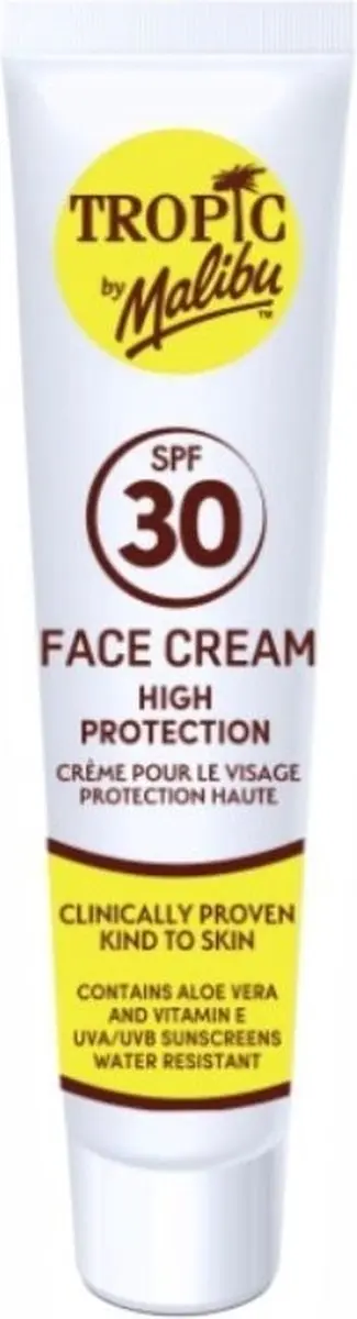 Malibu Face Cream Tropic SPF 30