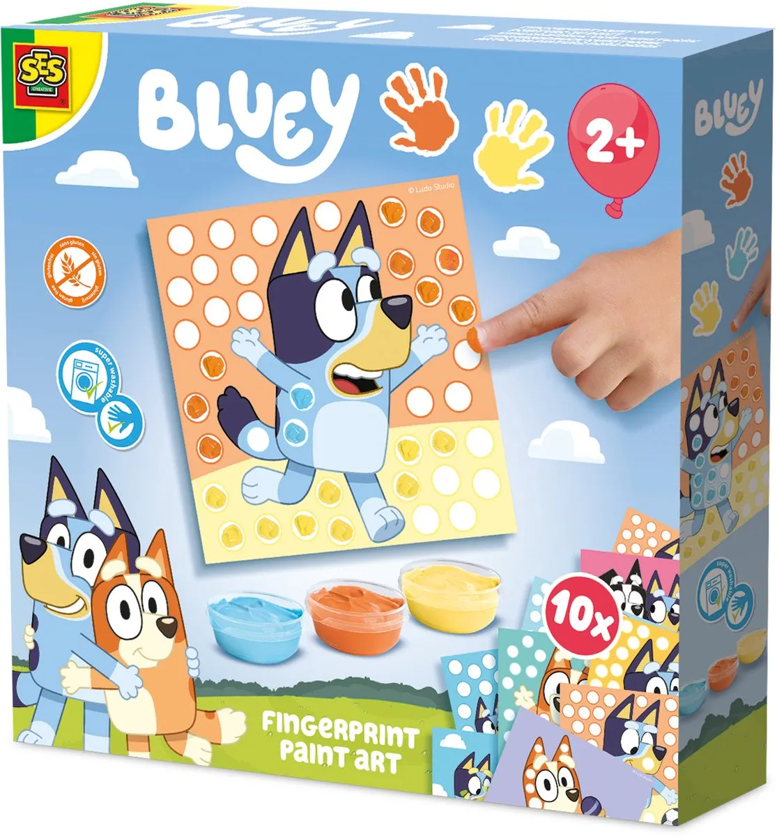 SES Creative Bluey Vingerverf