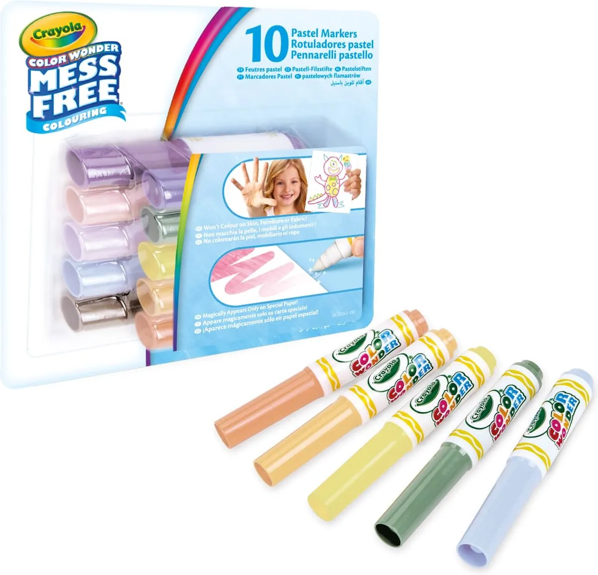 Crayola Color Wonder Viltstiften 10 Stuks