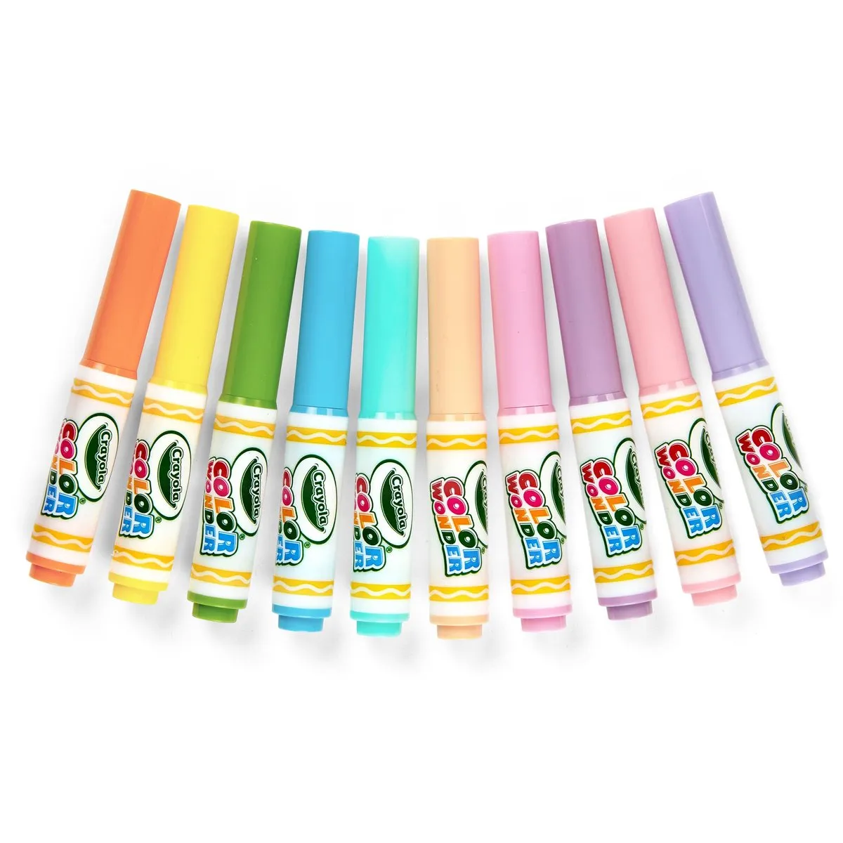 Crayola Color Wonder Viltstiften 10 Stuks - Pastel