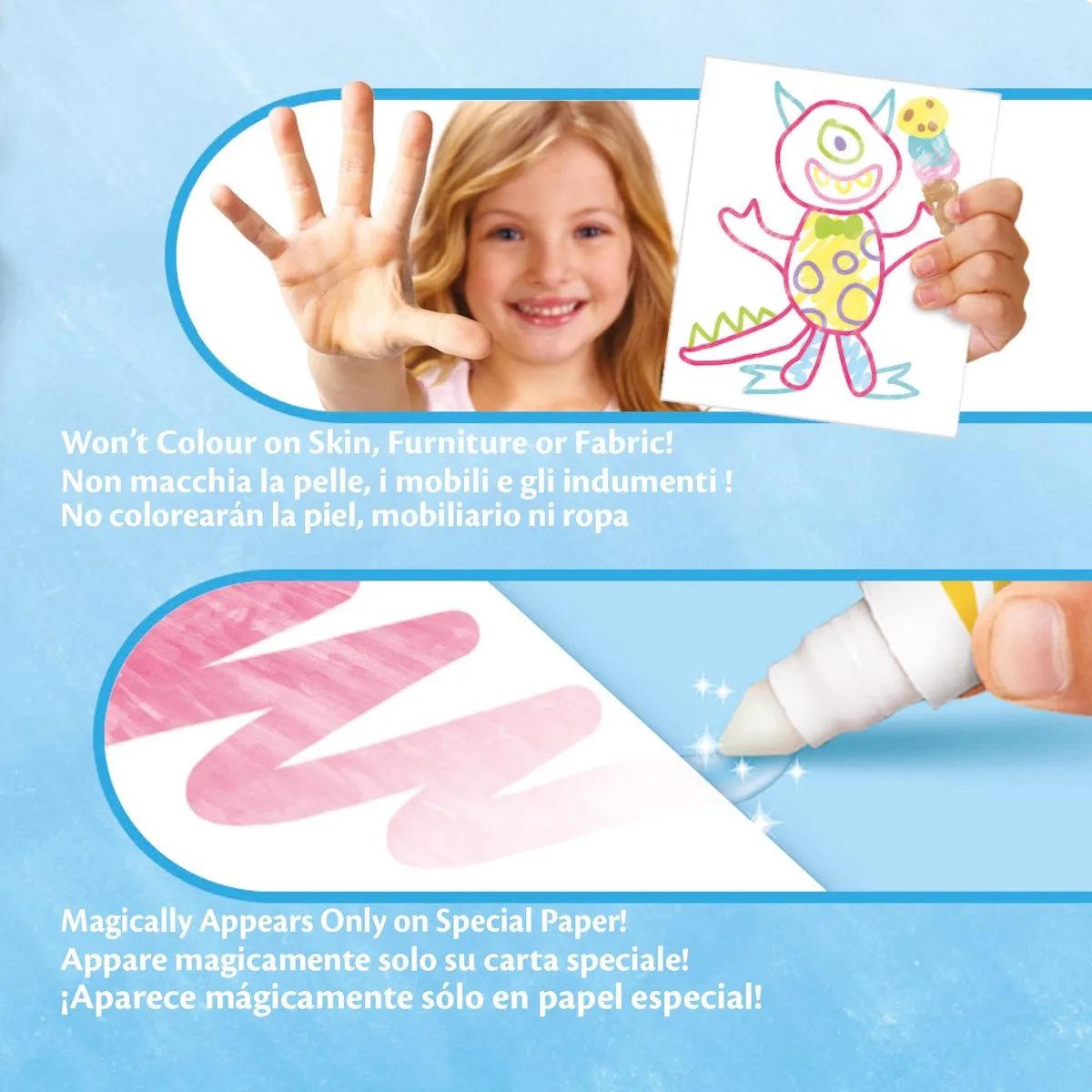Crayola Color Wonder Viltstiften 10 Stuks - Pastel