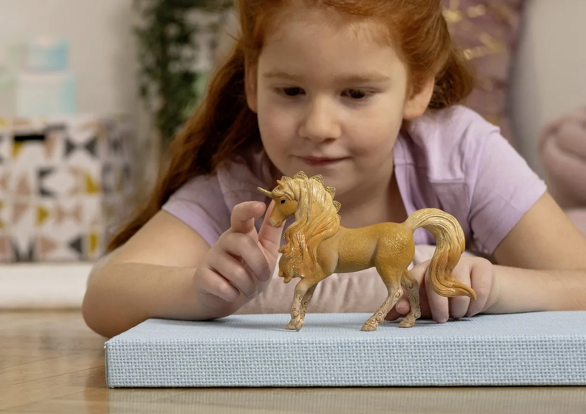 Schleich BAYALA Apollo Eenhoornhengst 70822 - Goud - afbeelding 6 van 6