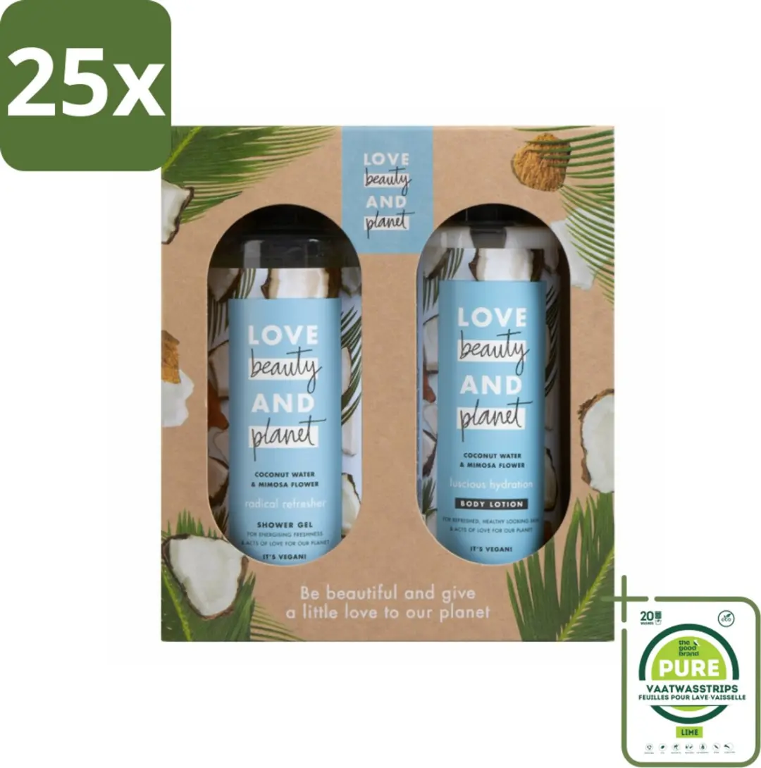 25 x Love Beauty and Planet