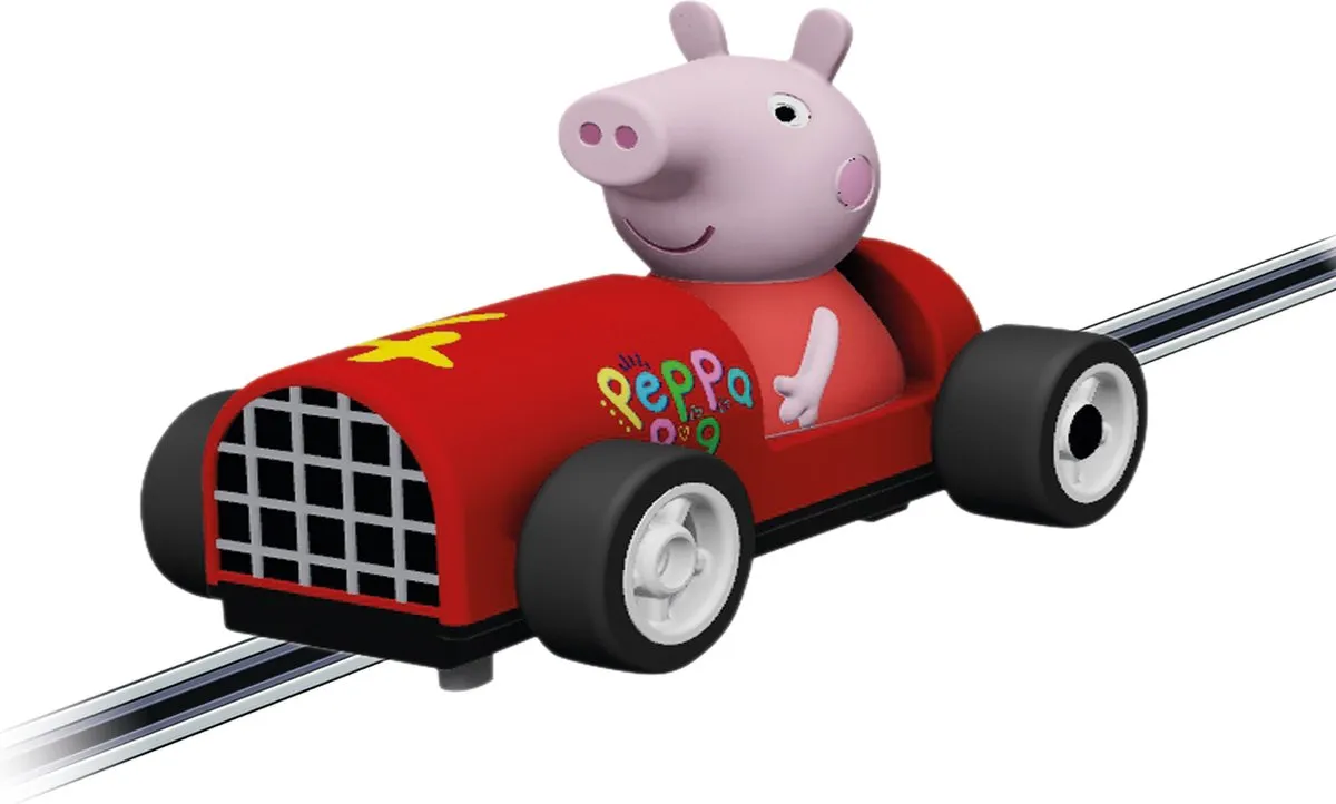 Carrera First Raceauto Peppa Pig - Multi kleuren