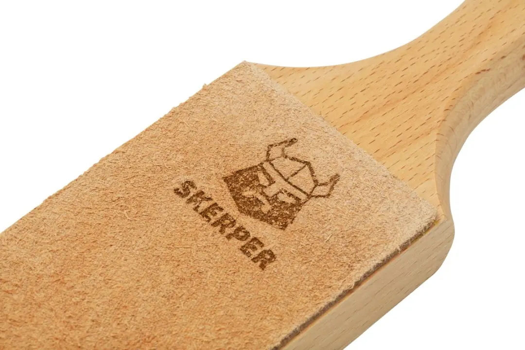 Skerper STP004 Stropping Paddle - Dubbelzijdig Ruw Leer