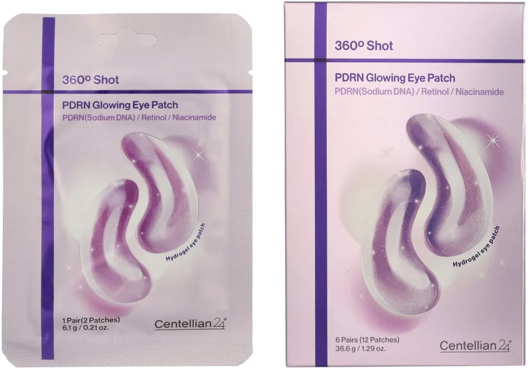 Centellian24 360º Shot PDRN Glowing Eye Patches - 12 Stuks
