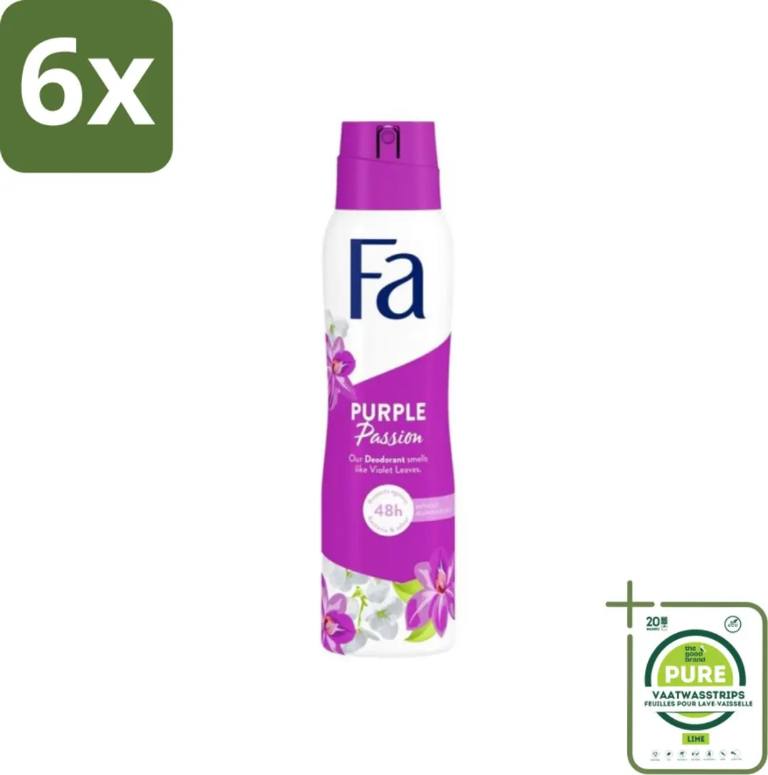 Fa Deodorant Spray Violet Leaves Passion 150 ml