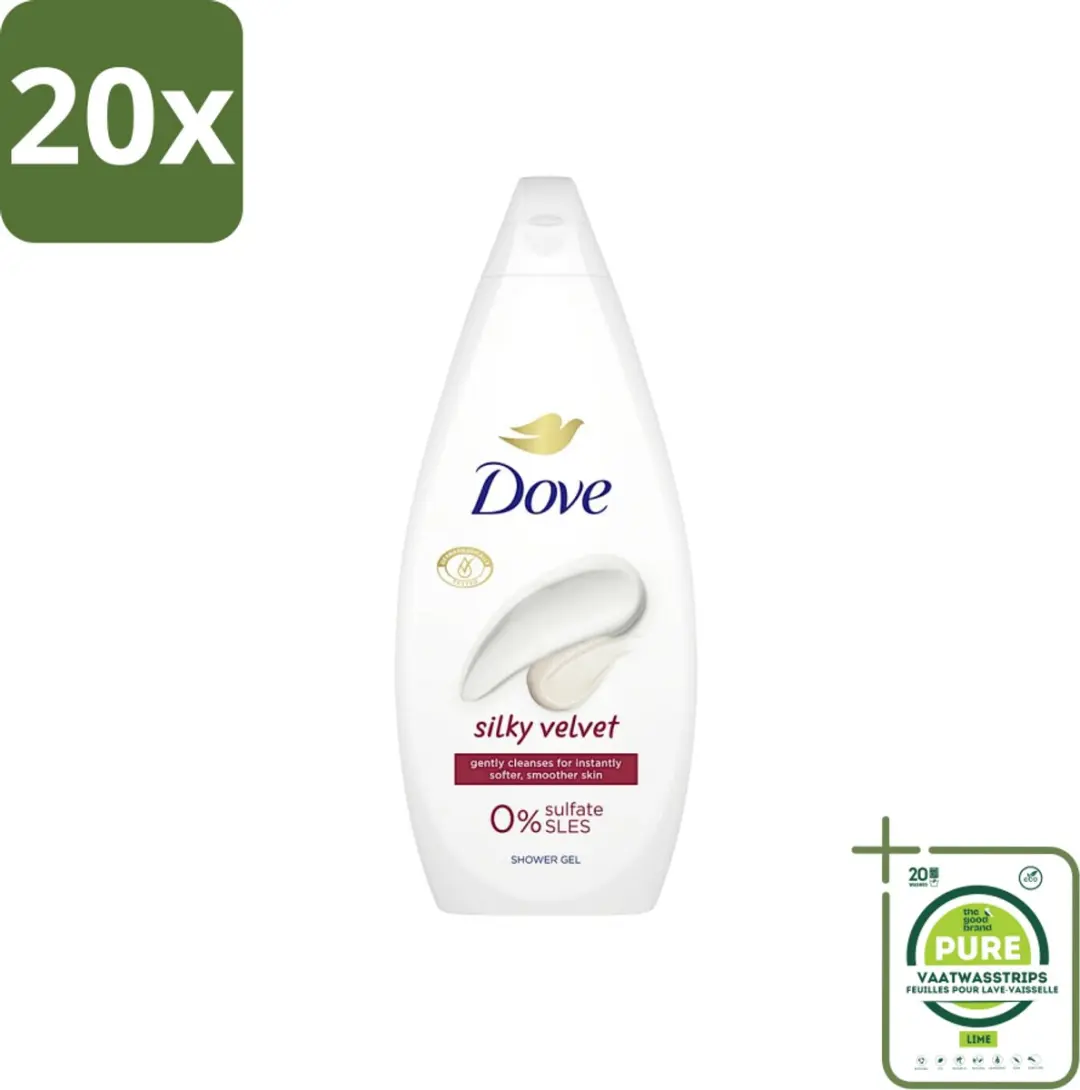 20 x Dove Silky Velvet