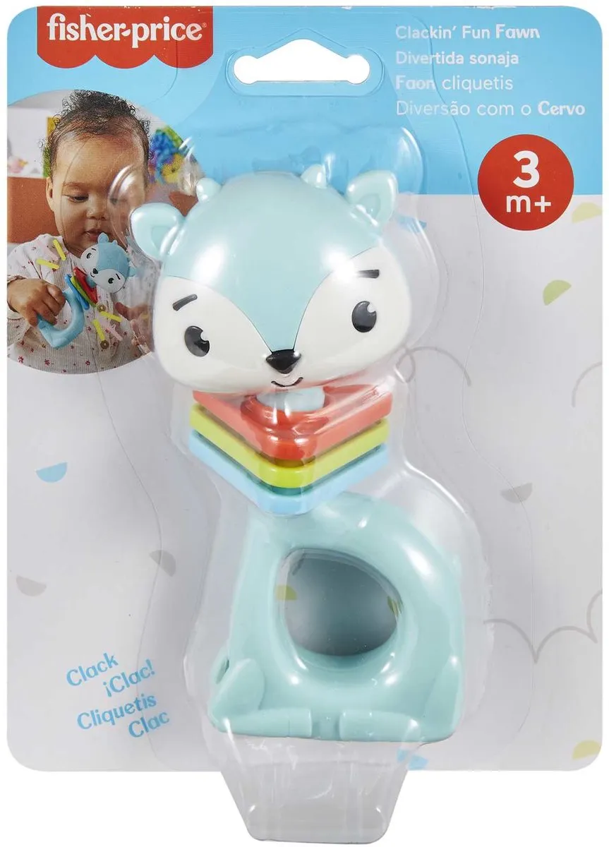 Fisher Price Klikkak Hertje - Turkoois