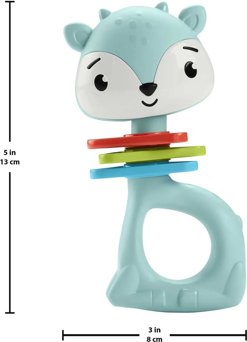 Fisher Price Klikkak Hertje - Turkoois - afbeelding 6 van 6