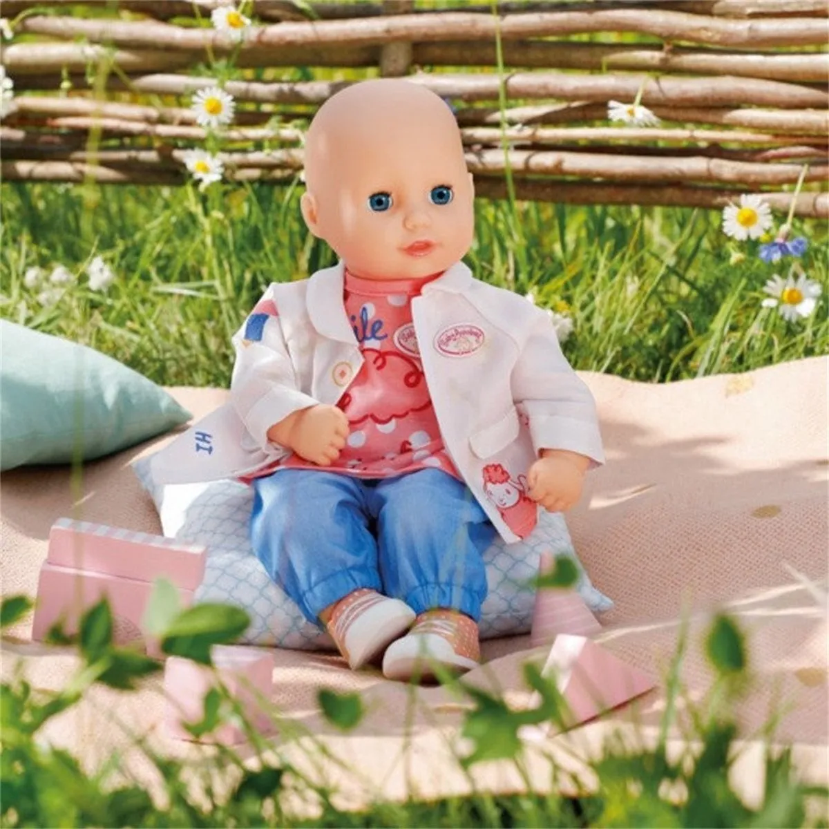 Baby Annabell Little Speeloutfit 704127 - Poppenkleding 36cm - Multicolor
