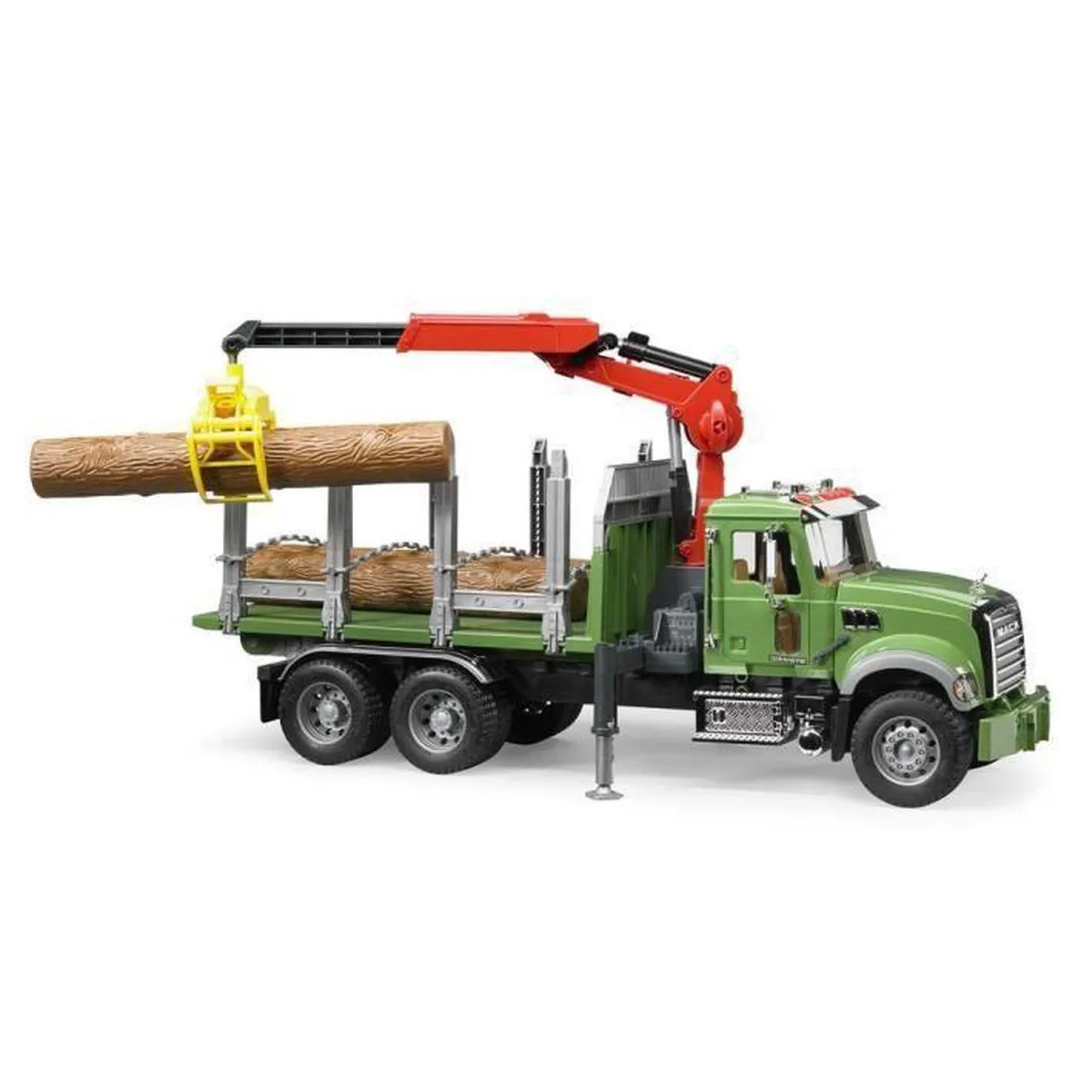 Bruder Mack Granite Houttransportwagen BR-02824 - Boomstammen - Multikleur