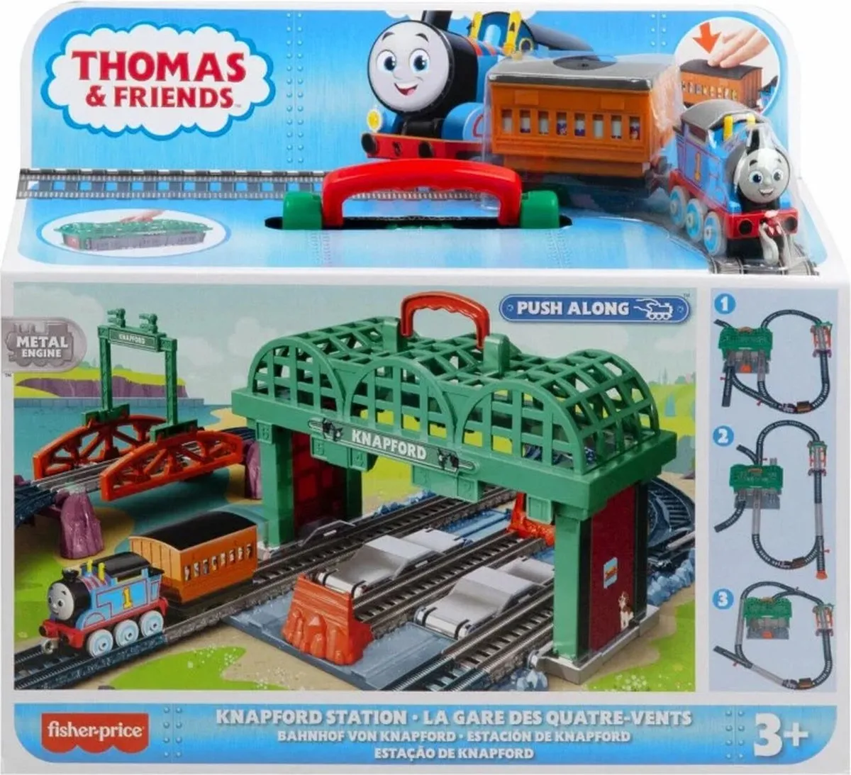 Fisher Price Thomas De Trein Knapford Station Treinbaan HGX63