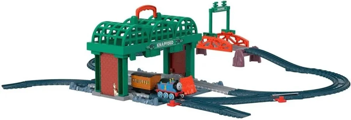 Fisher Price Thomas De Trein Knapford Station Treinbaan HGX63 - 26 Onderdelen - afbeelding 6 van 6
