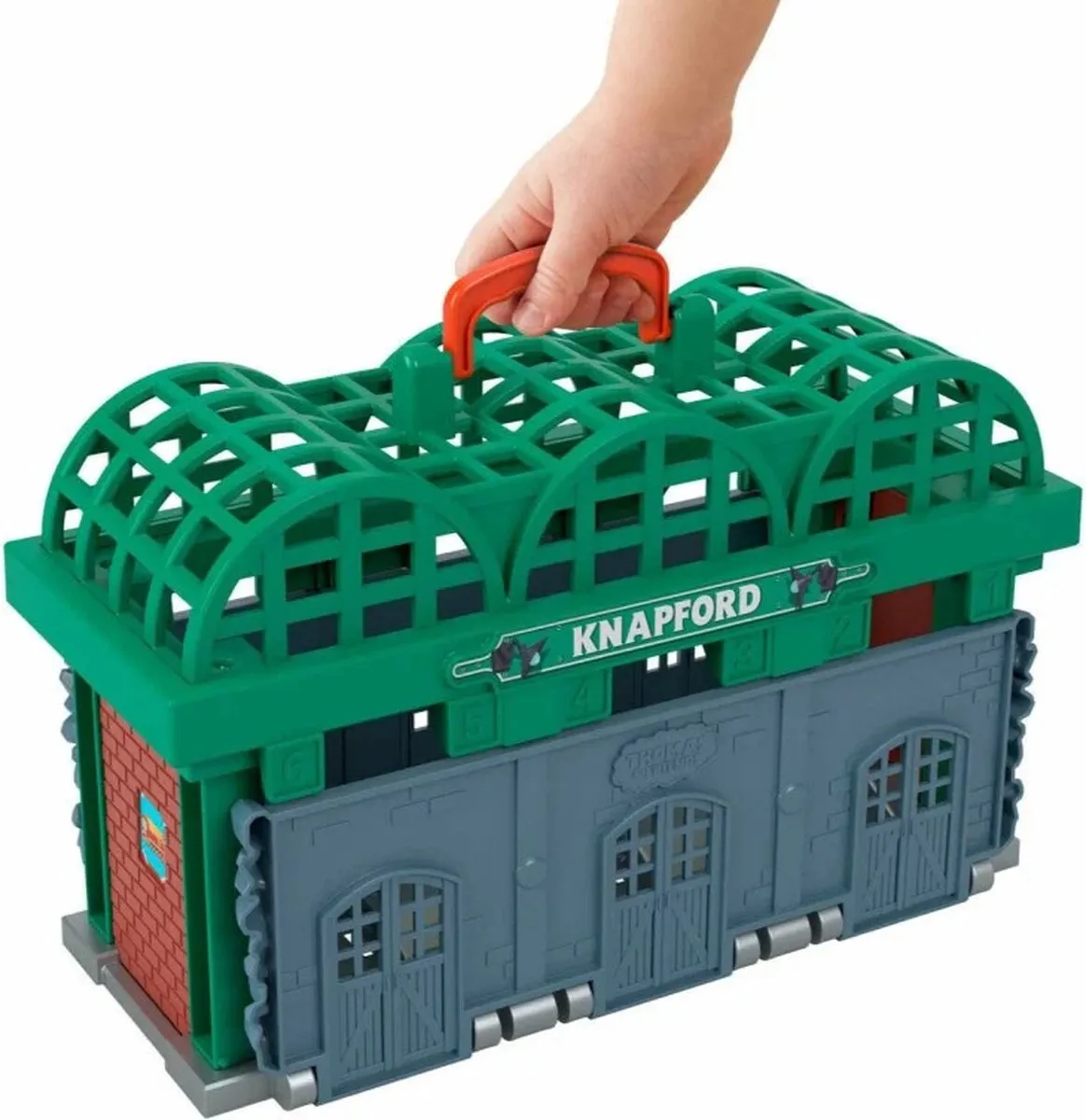 Fisher Price Thomas De Trein Knapford Station Treinbaan HGX63 - 26 Onderdelen - afbeelding 5 van 6