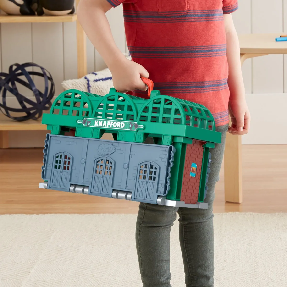Fisher Price Thomas De Trein Knapford Station Treinbaan HGX63 - 26 Onderdelen - afbeelding 4 van 6