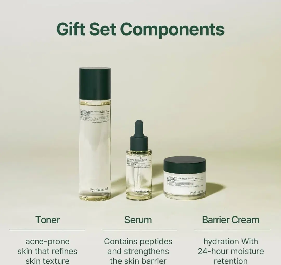 Pyunkang Yul Calming Line Geschenkset - 3 Stuks