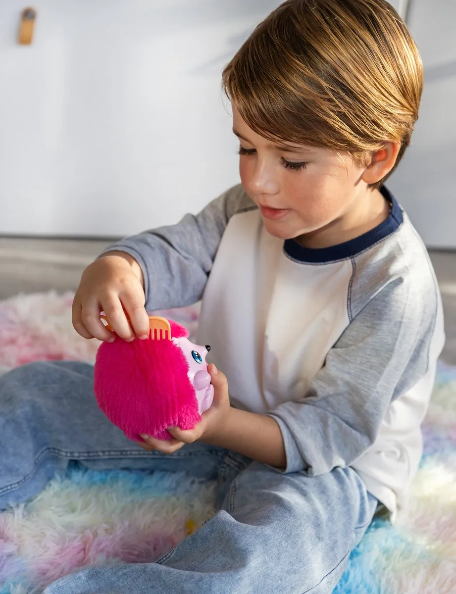 Jumbo Kiss-meez Egel Interactieve Knuffel - Roze