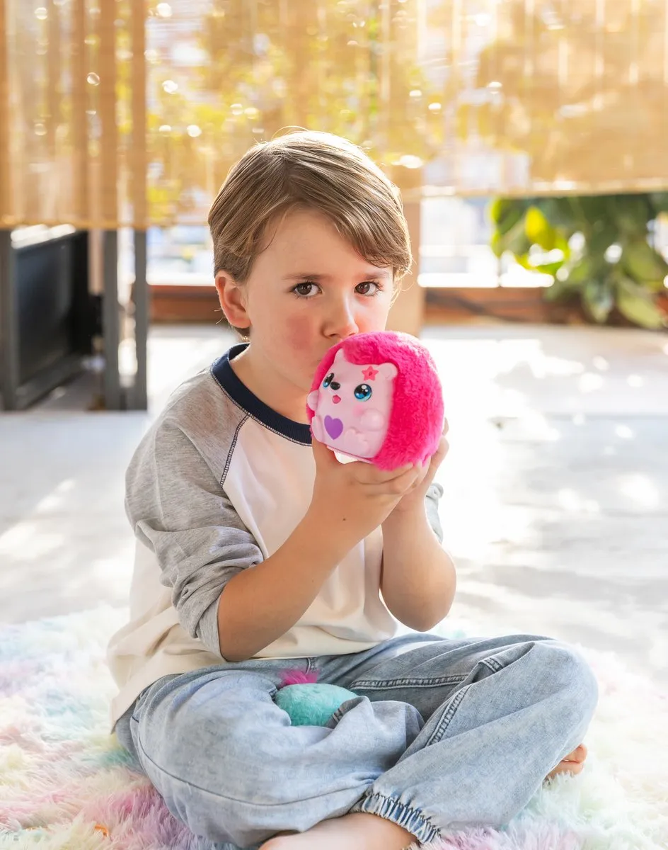Jumbo Kiss-meez Egel Interactieve Knuffel - Roze