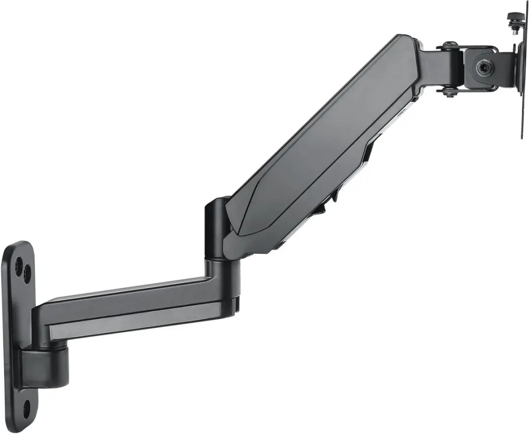 Manhattan MH LCD Wall Mount GasSpring Arm 461610 - 32" - Zwart