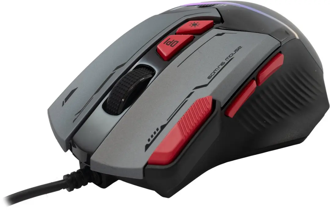 Barracuda MANTA-G Gaming Muis - Grijs - afbeelding 5 van 6