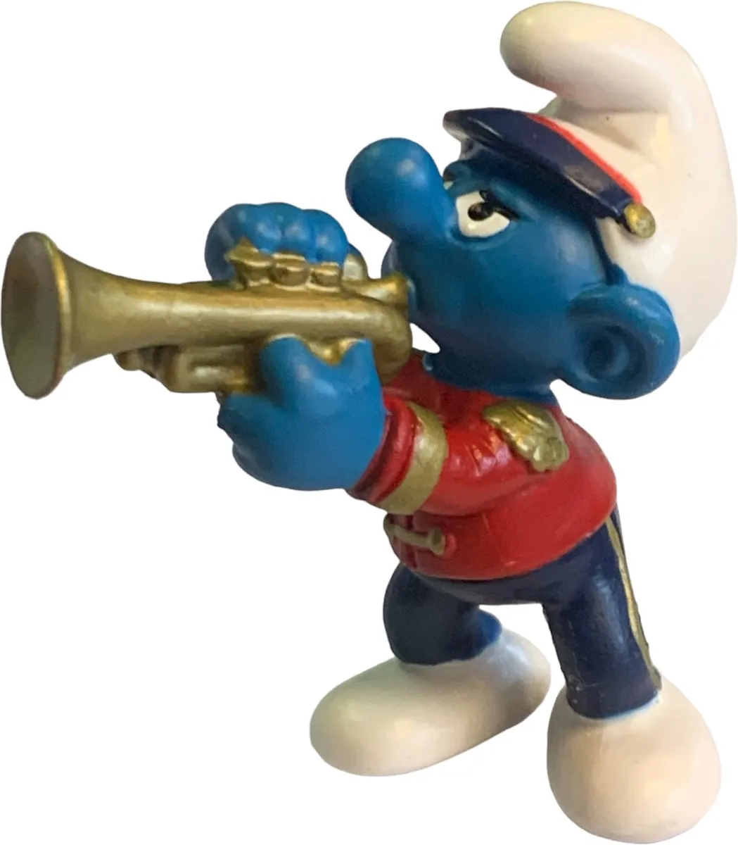 Schleich De Smurfen Smurf met Trompet 20479