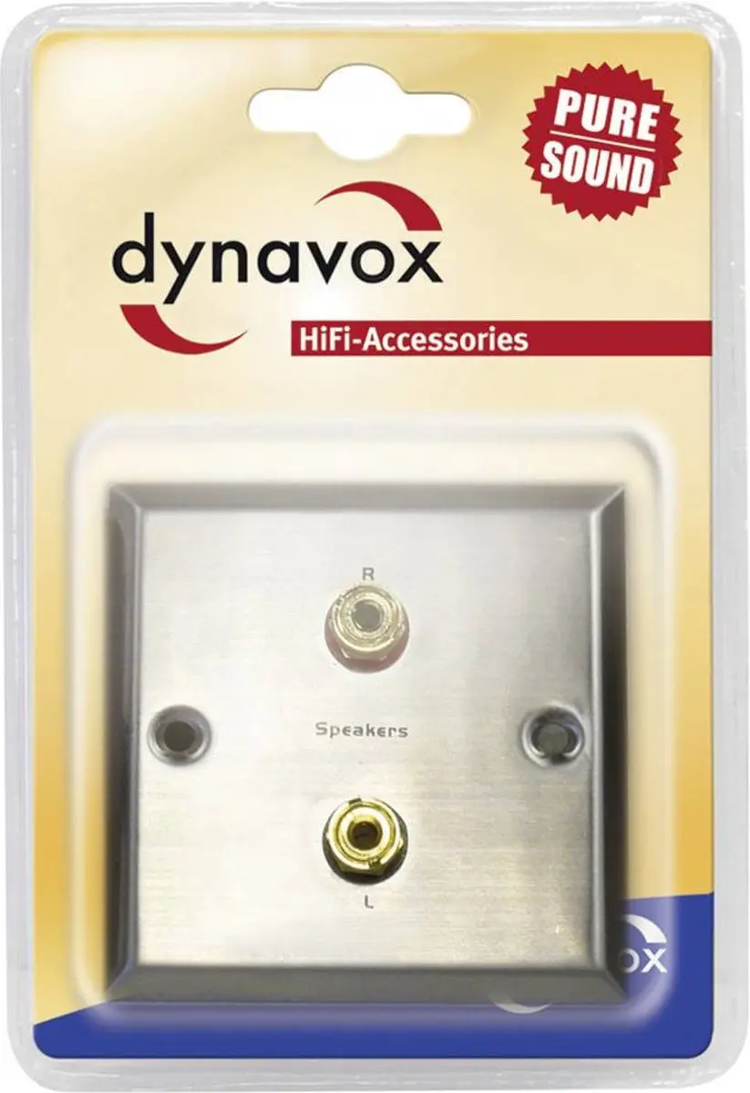 Dynavox Luidspreker-schroefaansluiting 205098