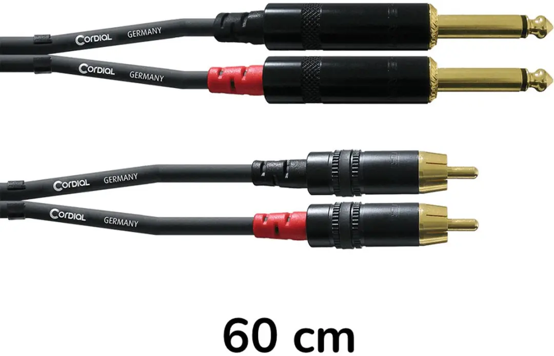 Cordial Cinch-jackkabel 0,6m CFU ACC0003289-000