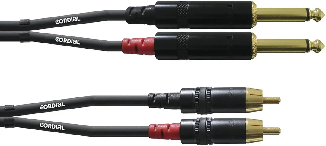 Cordial Cinch-jackkabel 0,6m CFU ACC0003289-000 - Zwart