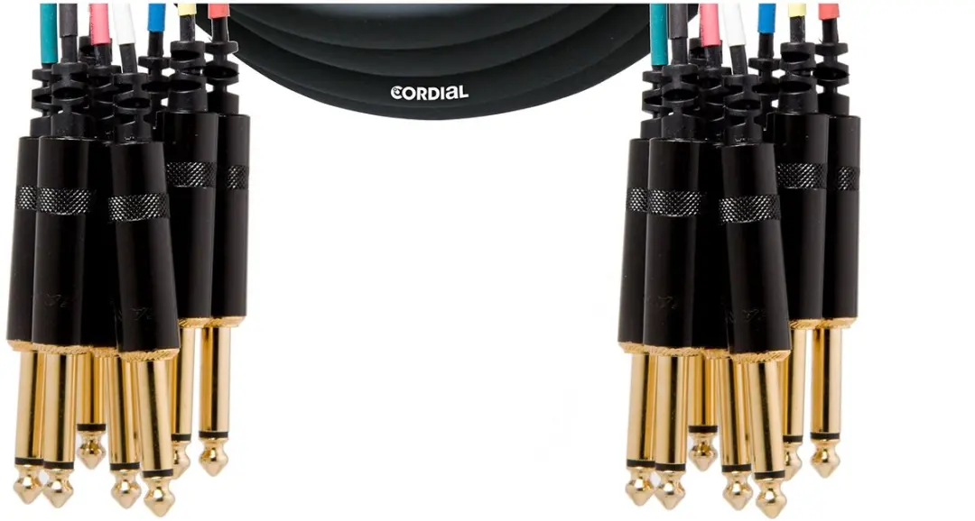 Cordial Intro Multicore Jack/Jack 8-voudig 5m