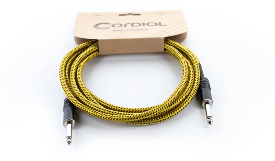 Cordial EI 5 PP-TWEED-YE Instrumentkabel 5 m