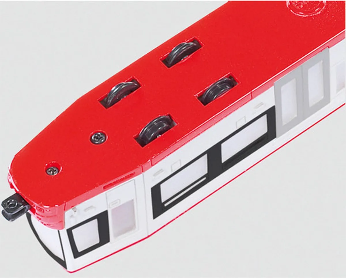 SIKU 1895 Bombardier Straatbaan 1:87 - Rood/Wit