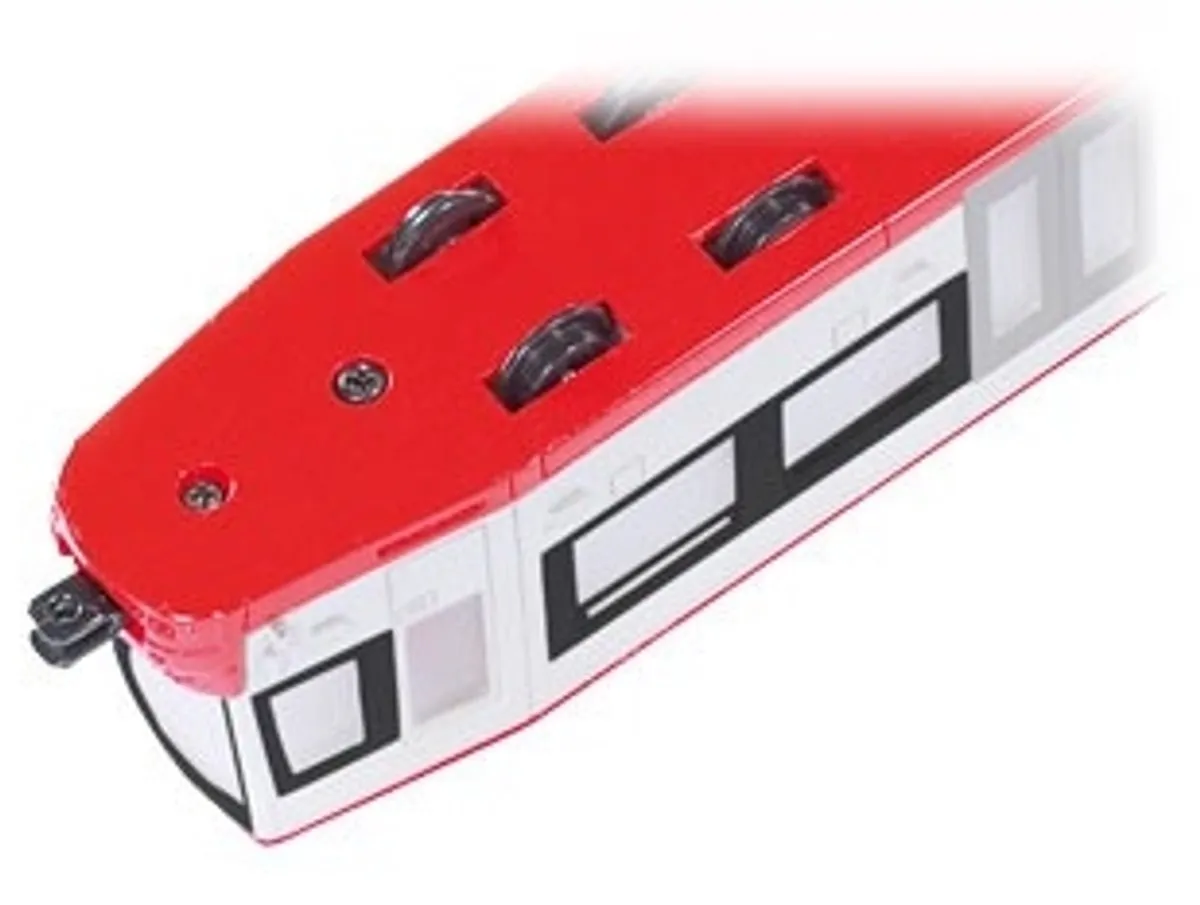 SIKU 1895 Bombardier Straatbaan 1:87 - Rood/Wit