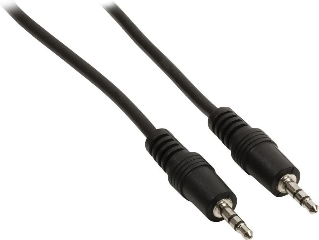 Valueline Jack Stereo Audiokabel 3,5mm - 0,5m - Zwart