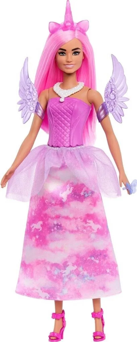 Barbie Adventskalender MATTJFL66 - Modepop & 24 Accessoires - Multi