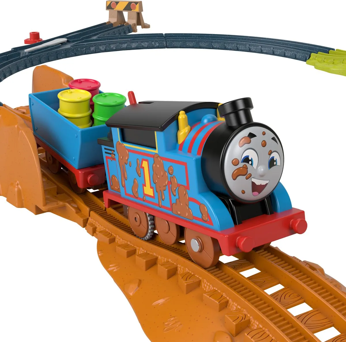 Fisher-Price Thomas & Friends HHV98 Trein & Spoorset - 19 Onderdelen - Meerkleurig