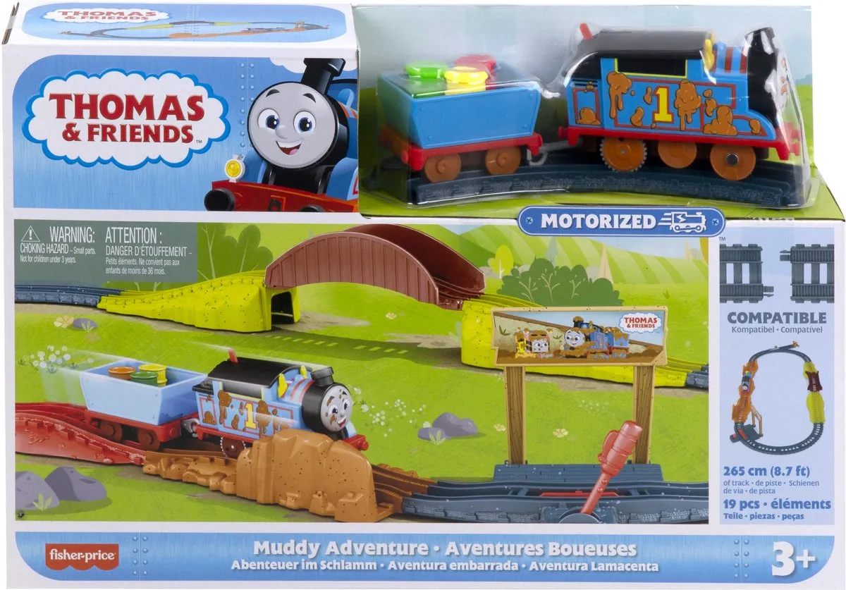 Fisher-Price Thomas & Friends HHV98 Trein & Spoorset