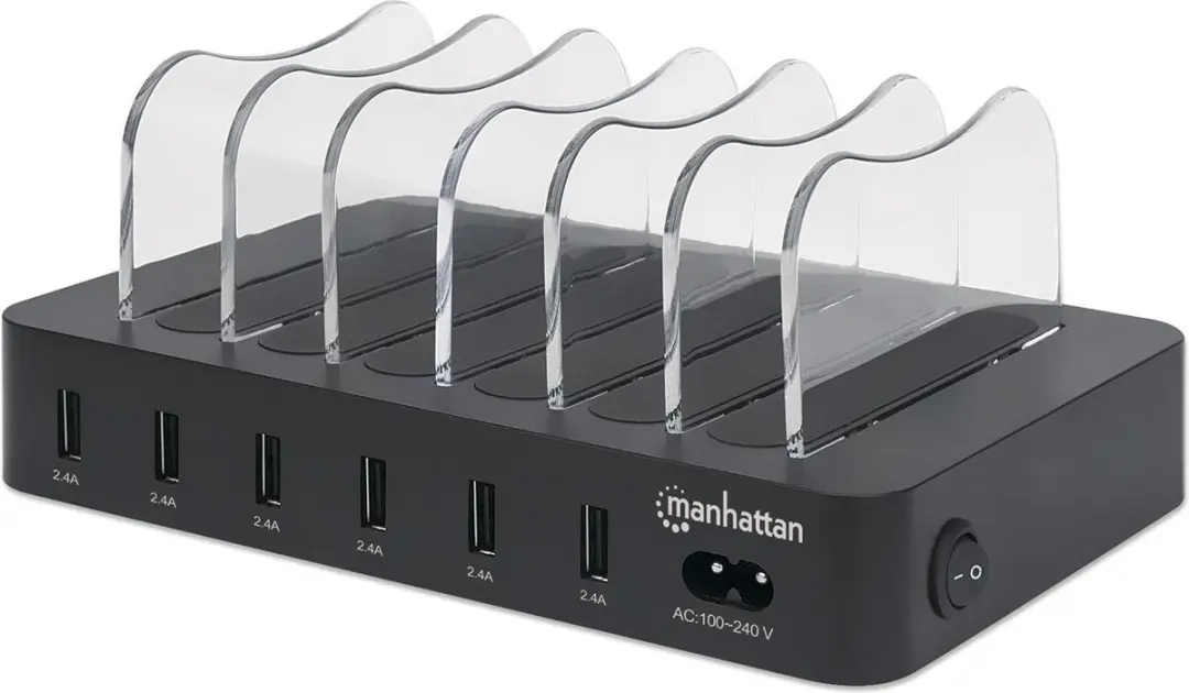 Manhattan 102254 USB-Laadstation 50W