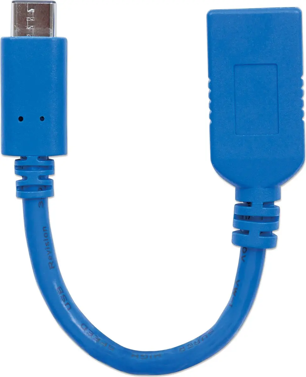 Manhattan USB 3.0 Adapter 353540 - Blauw