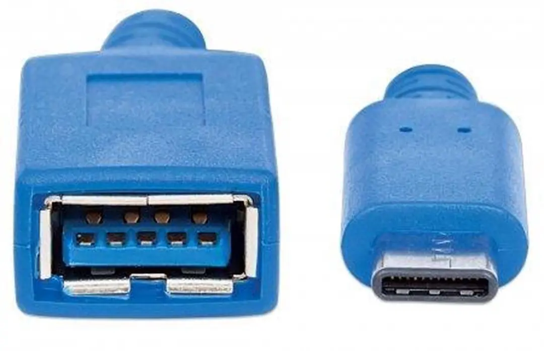 Manhattan USB 3.0 Adapter 353540 - Blauw - afbeelding 6 van 6