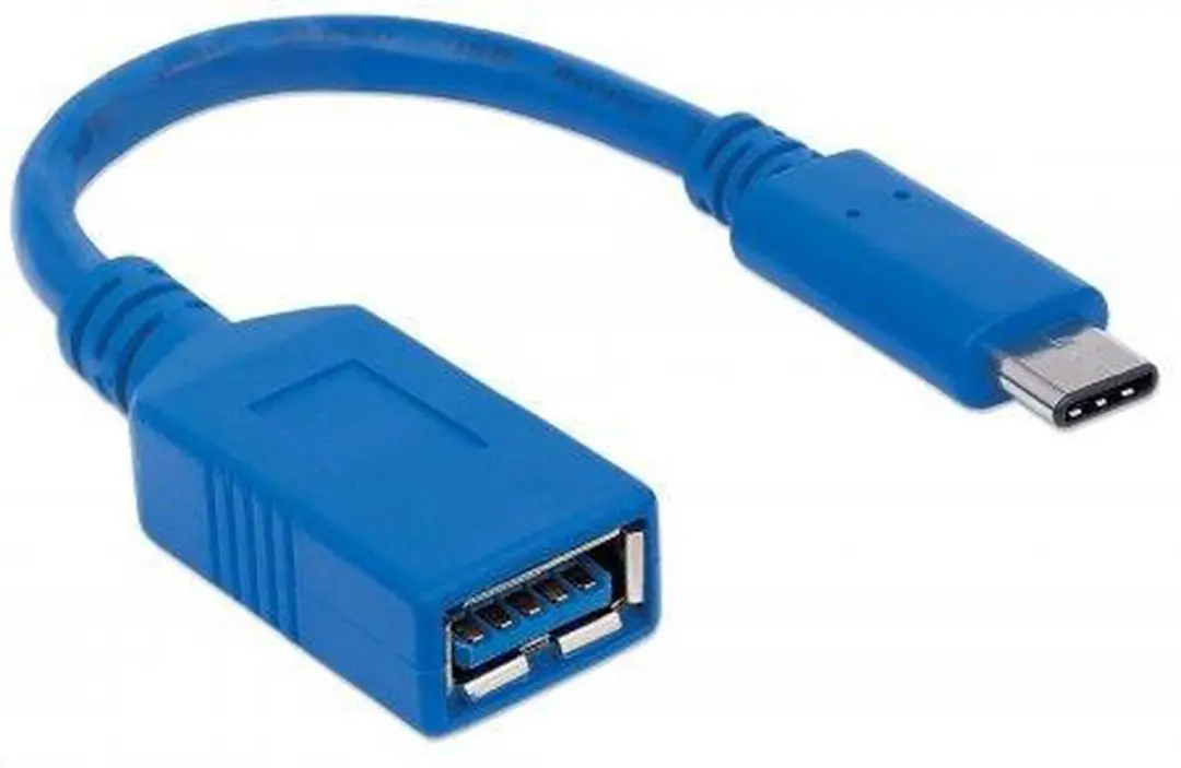 Manhattan USB 3.0 Adapter 353540 - Blauw