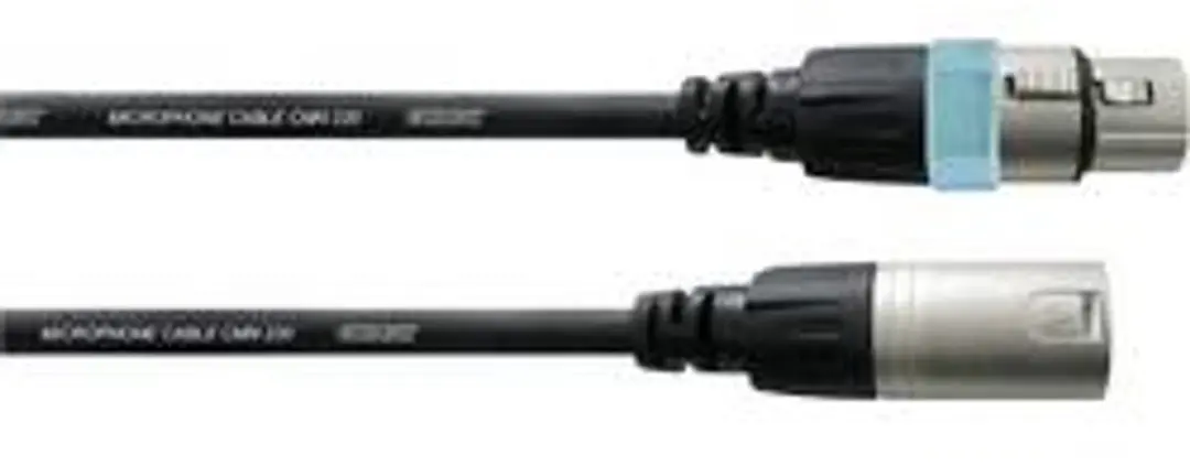 Cordial CCM FM Essentials ACC0003362-000 Microfoonkabel - XLR M/V - Zwart