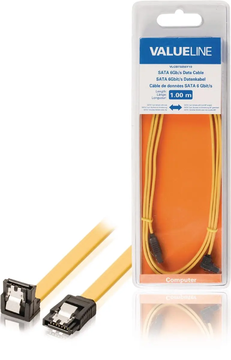 Valueline SATA 6 Gb/s Kabel 1m