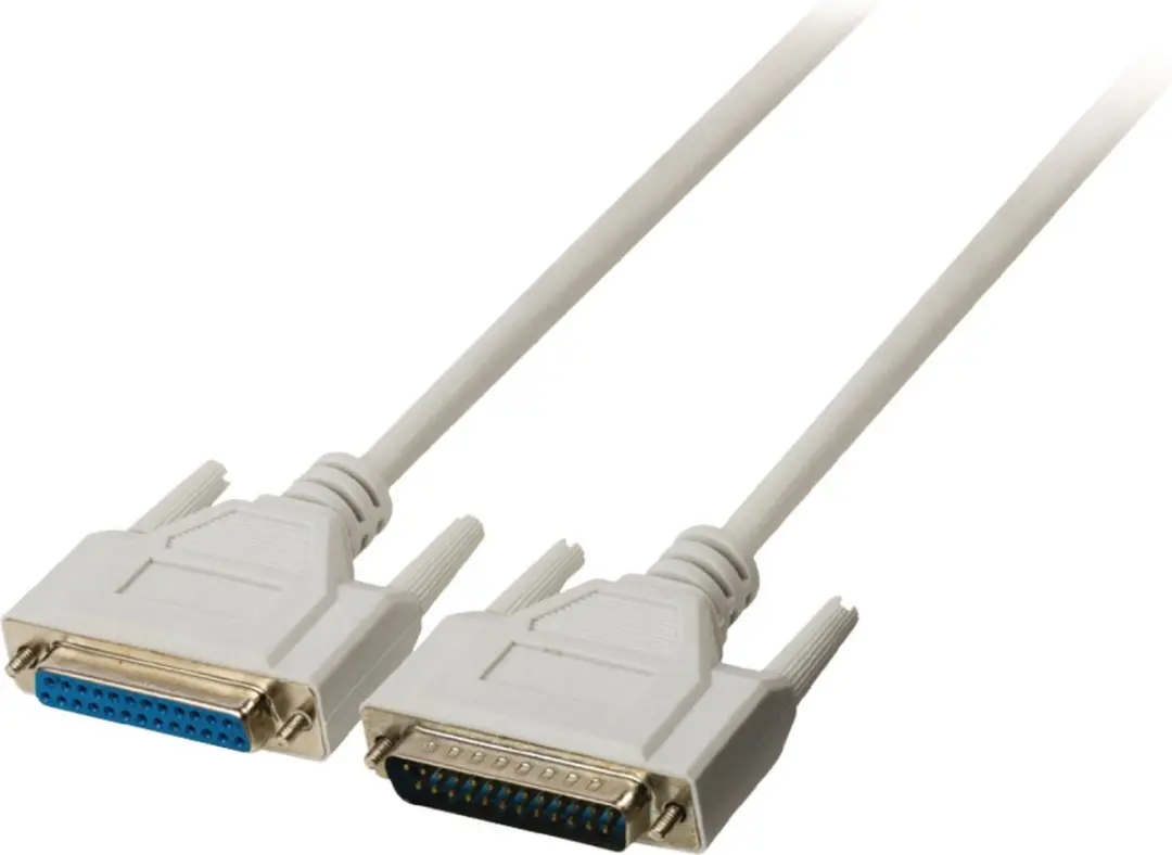 Seriële kabel SUB-D 25-Pins Male