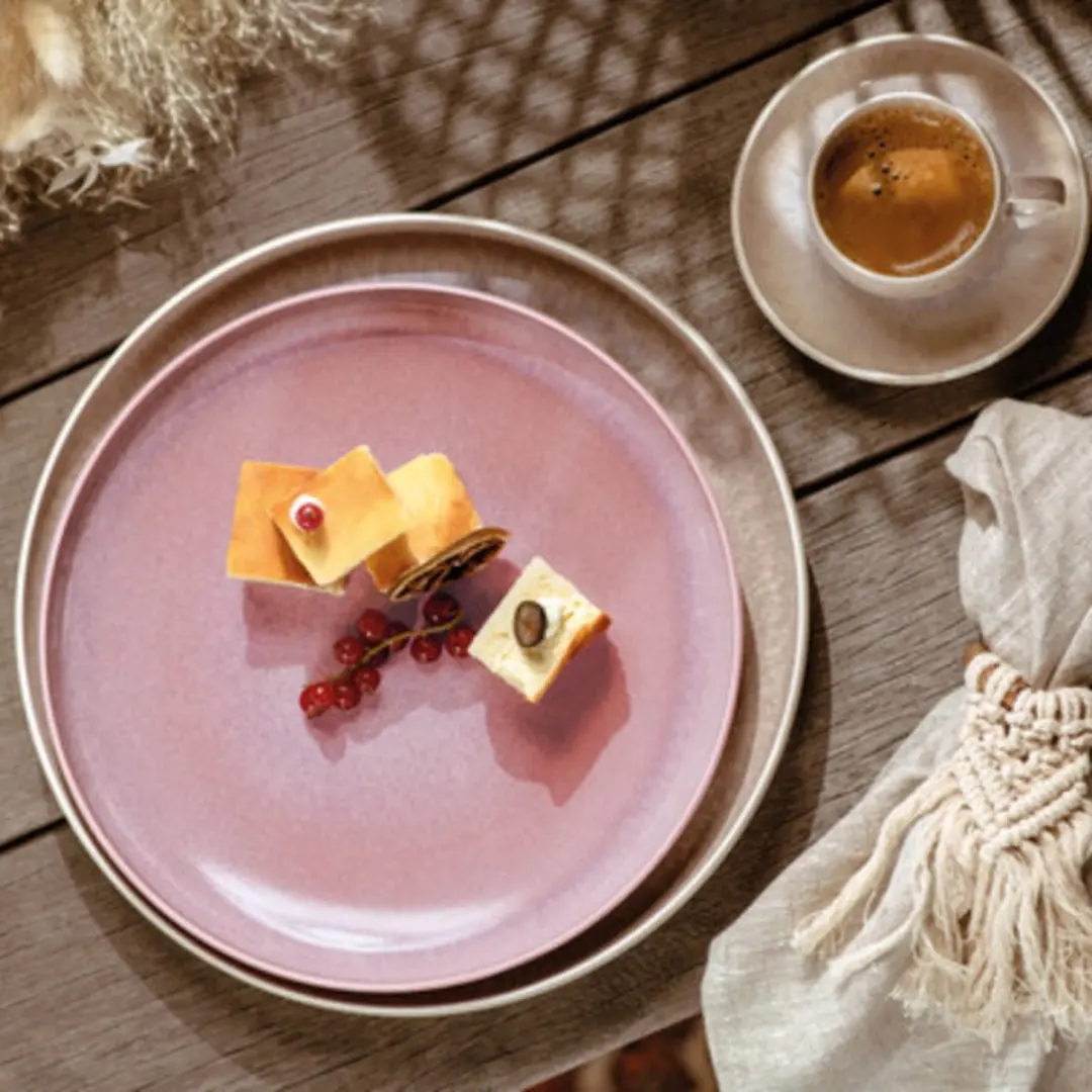 Like by Villeroy & Boch Perlemor Coral Dinerbord 27cm - Roze